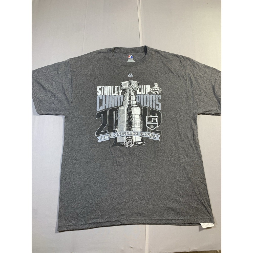 Los Angeles Kings 2012 Stanley‎ Cup Champions Majestic Shirt XL